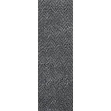 Union Rustic Manuel Deco Hand-Tufted Gray Area Rug, Size: Runner 2&3 inch x 7&6 inch