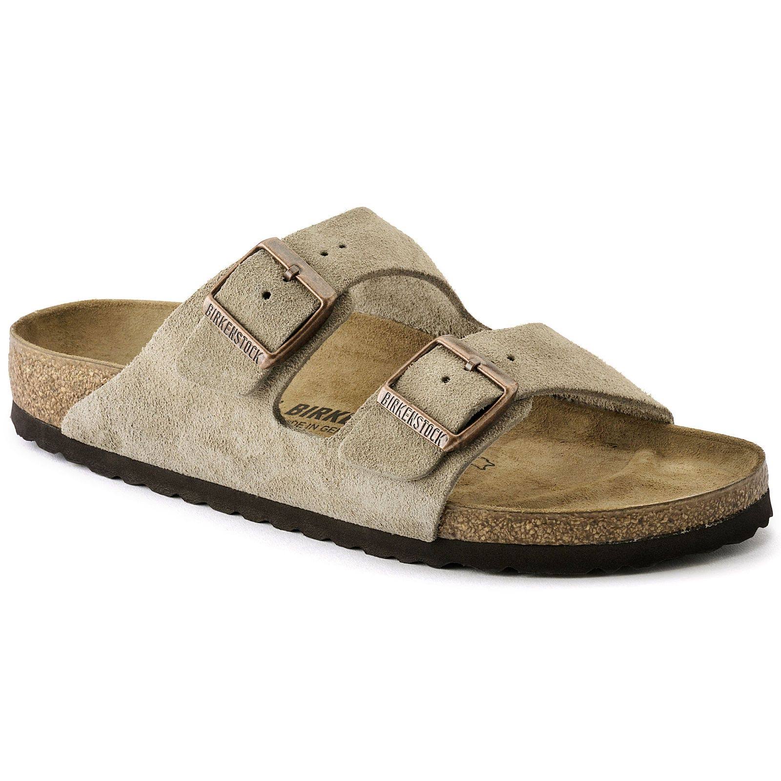 Birkenstock Arizona Taupe Suede 35 Narrow