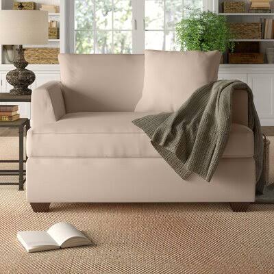 Karley 39x22 Armchair Birch Lane Body Fabric: Conversation Linen