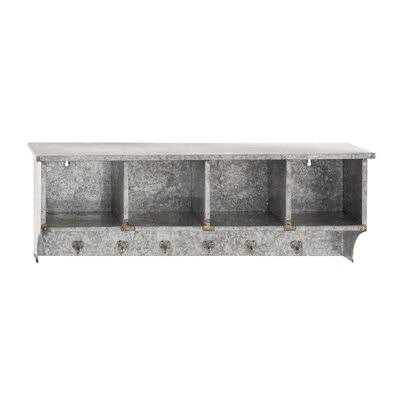 Cottesmore Galvanized Iron Entry Organizer Birch LANE?