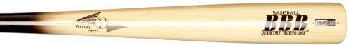 BamBooBat HBBN30D Adult Bamboo Baseball Bat - 32x22/29 oz - Black/Natural