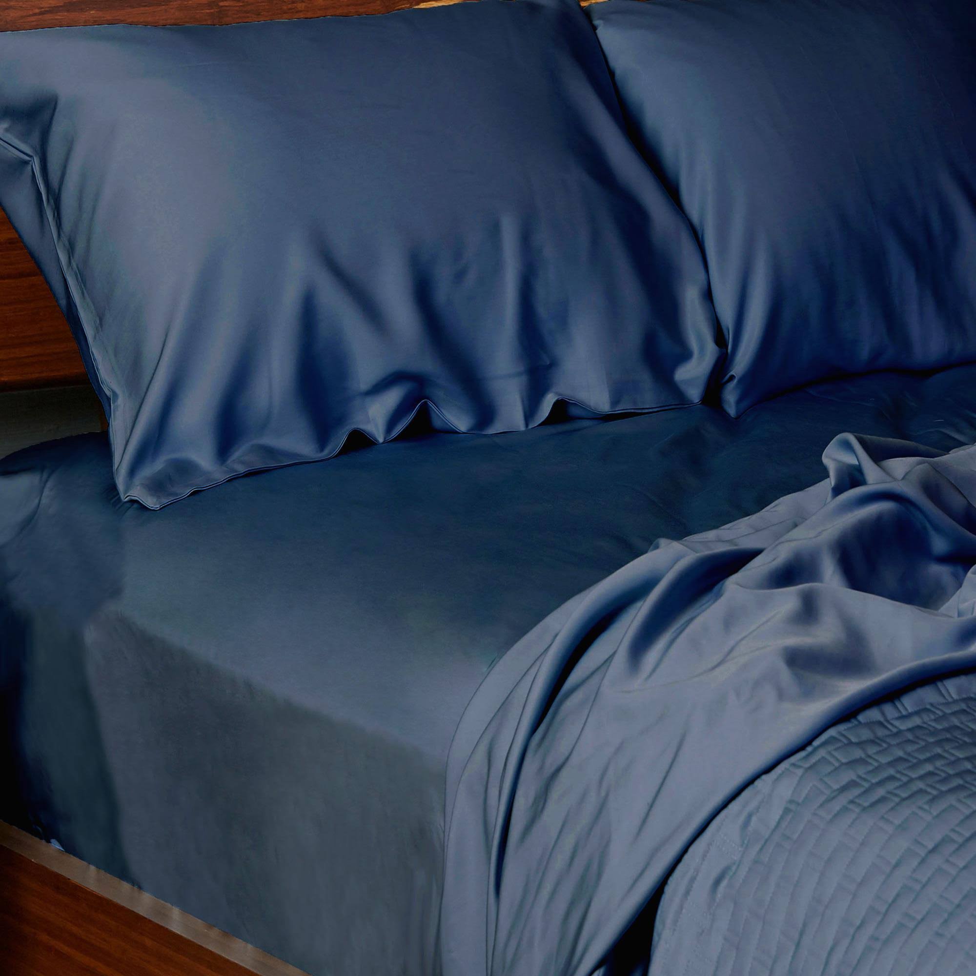BedVoyage Rayon from Bamboo Indigo Sheet Set - Twin XL