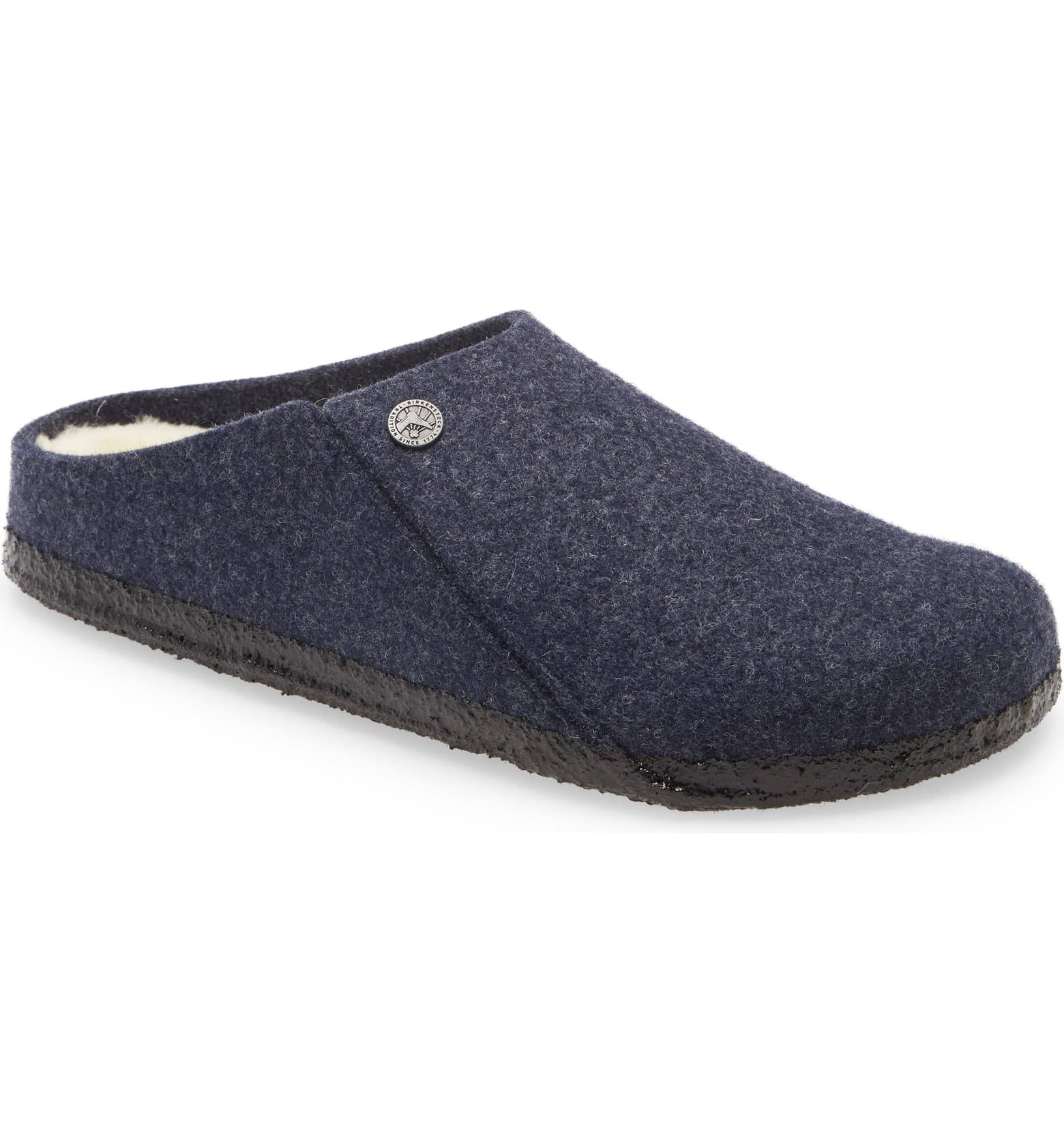 Birkenstock Zermatt Wool Felt 44.0 , Dark Blue (Unisex)