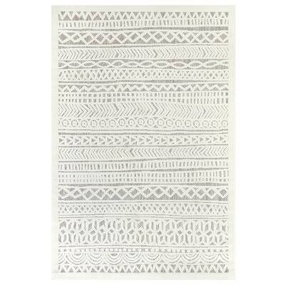 Lazenby Ivory Striped Area Rug Rug Size: Rectangle 3&6x22 x 4&11x22