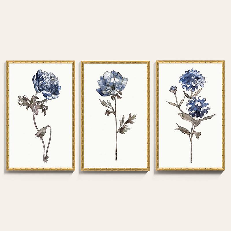 Watercolor Florals Art 23x22 x 14x22 - Ballard Designs