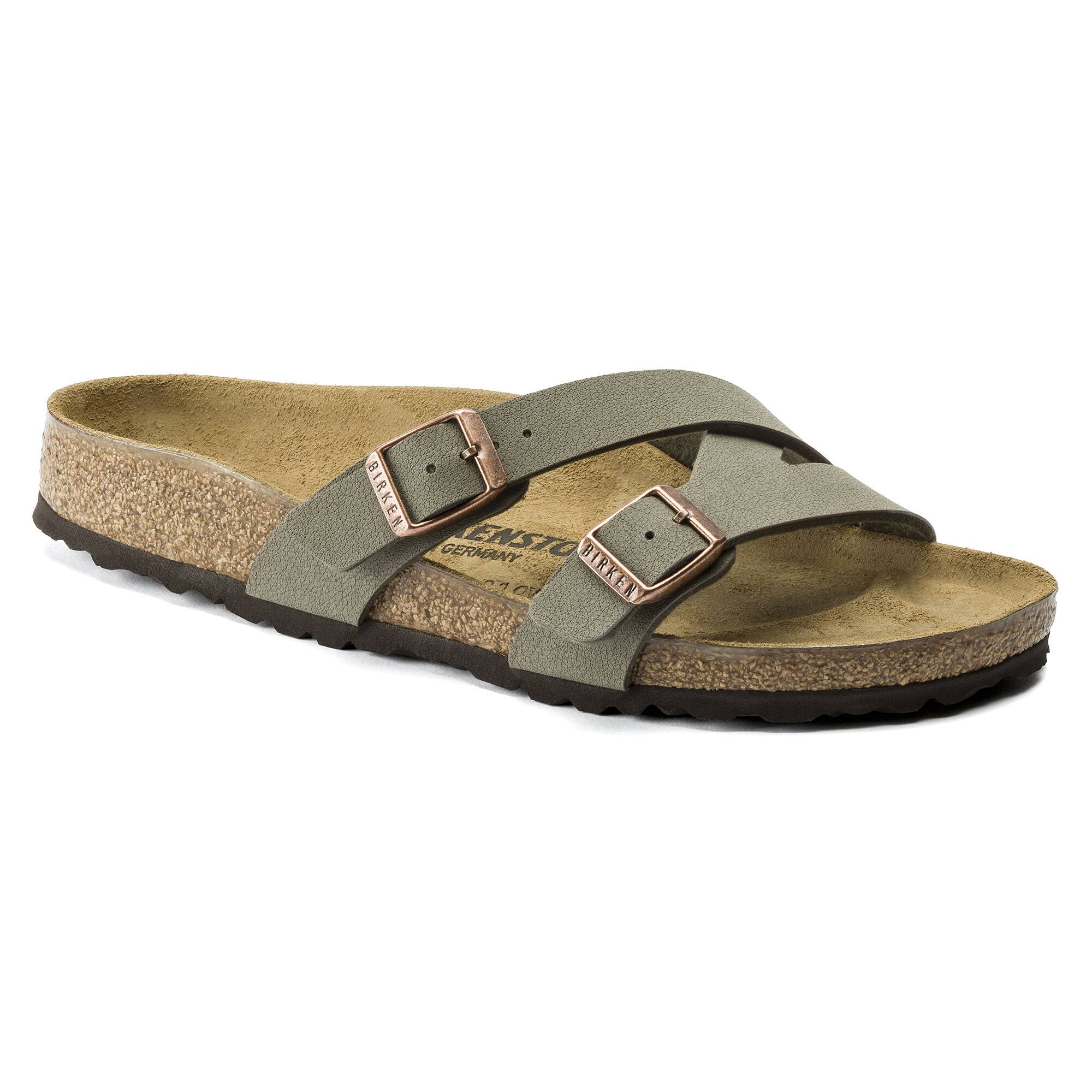 Birkenstock Yao Balance Mules Beige Birko-Flor Nubuck 41 EU / Narrow