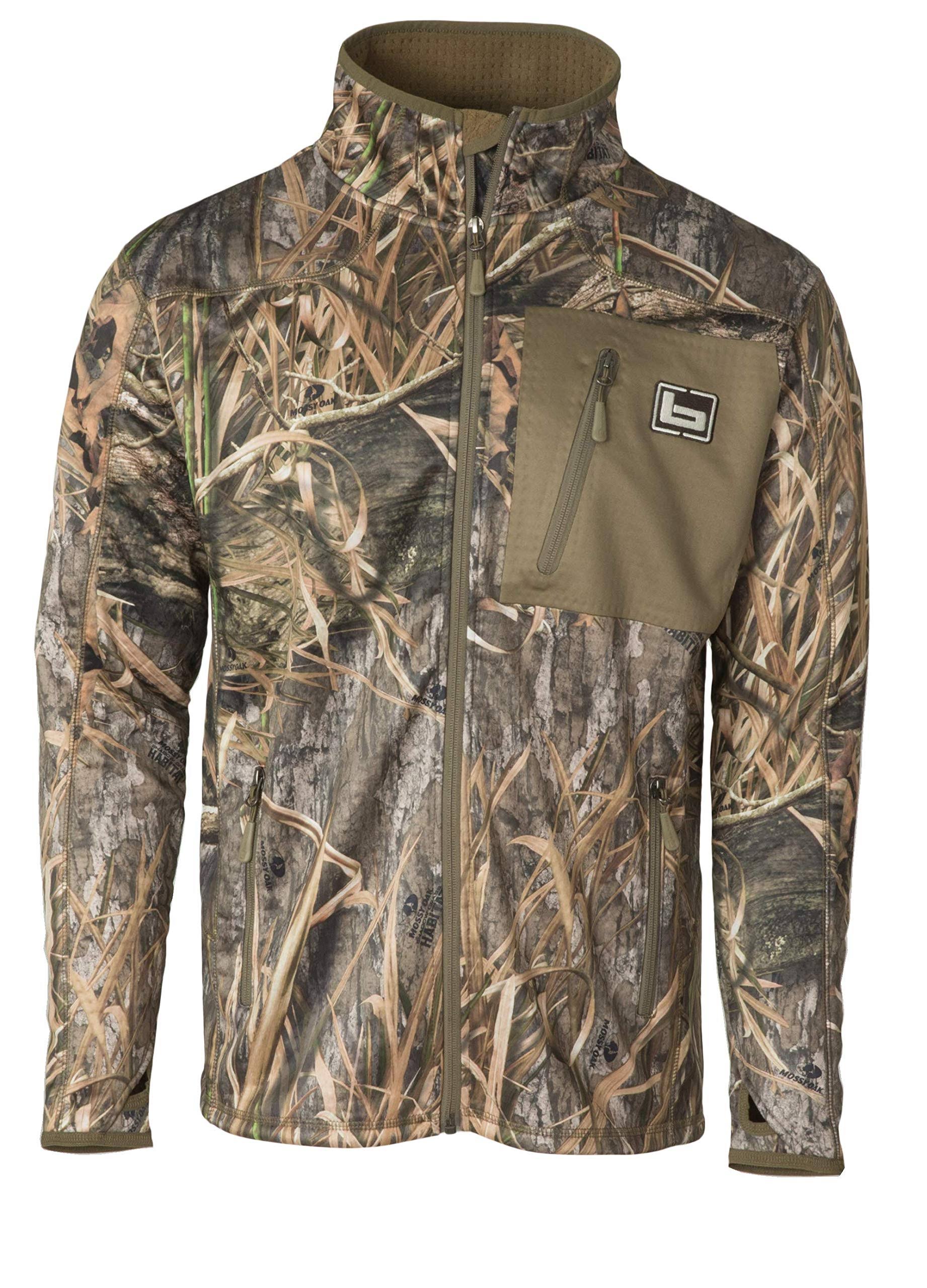 Full Zip Mid Layer Fleece Jacket - Size XL, Habitat