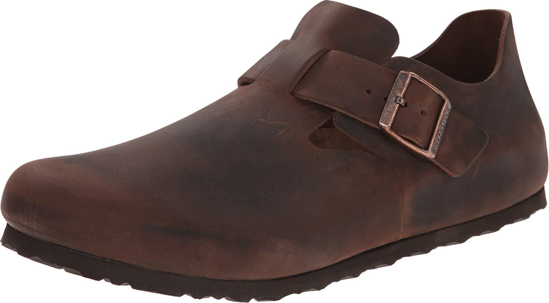 Birkenstock Women's London (39 Narrow Habana Oiled Leather)