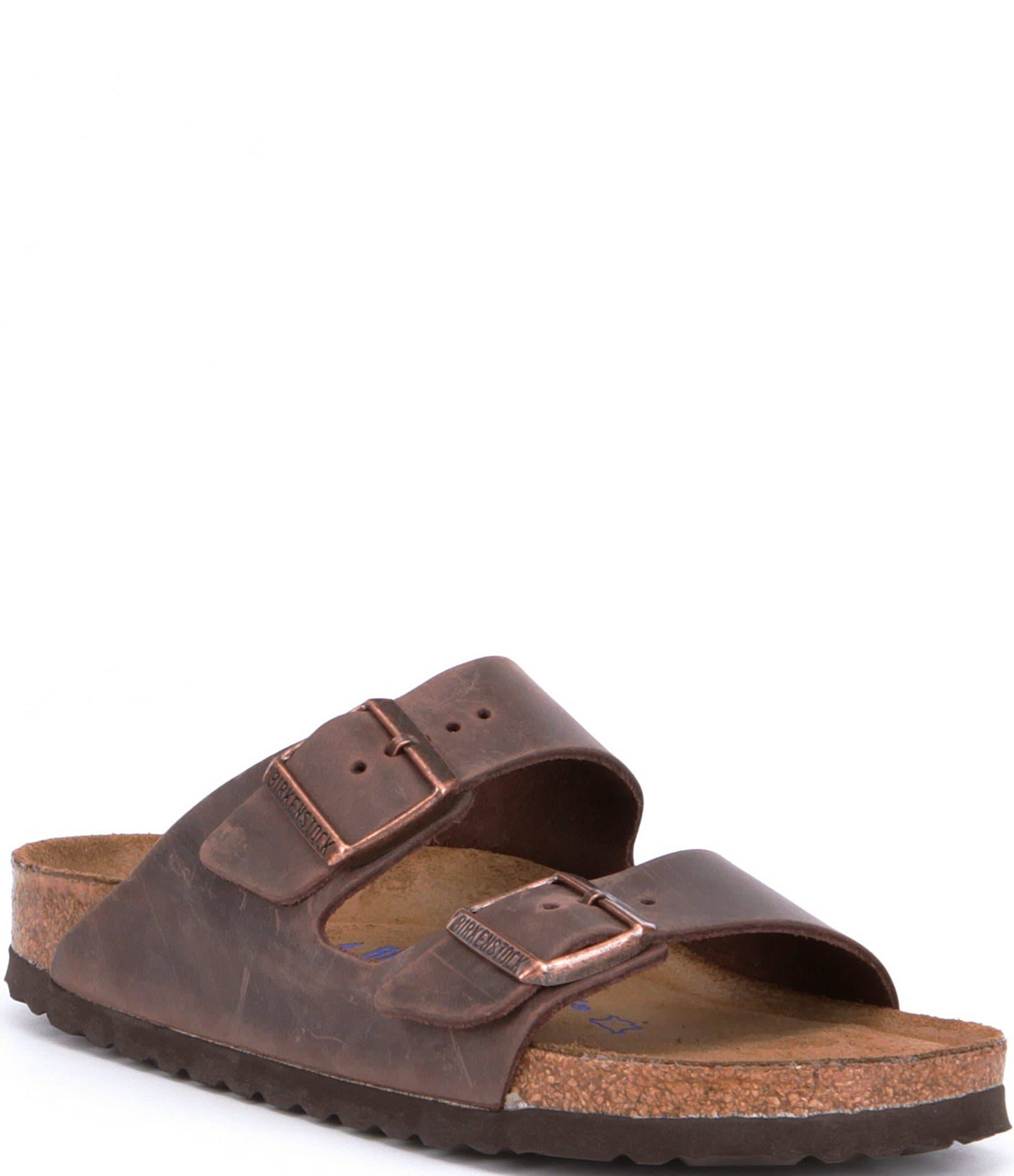 Birkenstock Arizona Soft Footbed (39 Narrow Habana Oiled Leather)