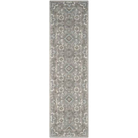 Kilbourne Hand-Tufted Wool Gray Area Rug Alcott Hill Rug Size: Runner 2&3x22 x 12&
