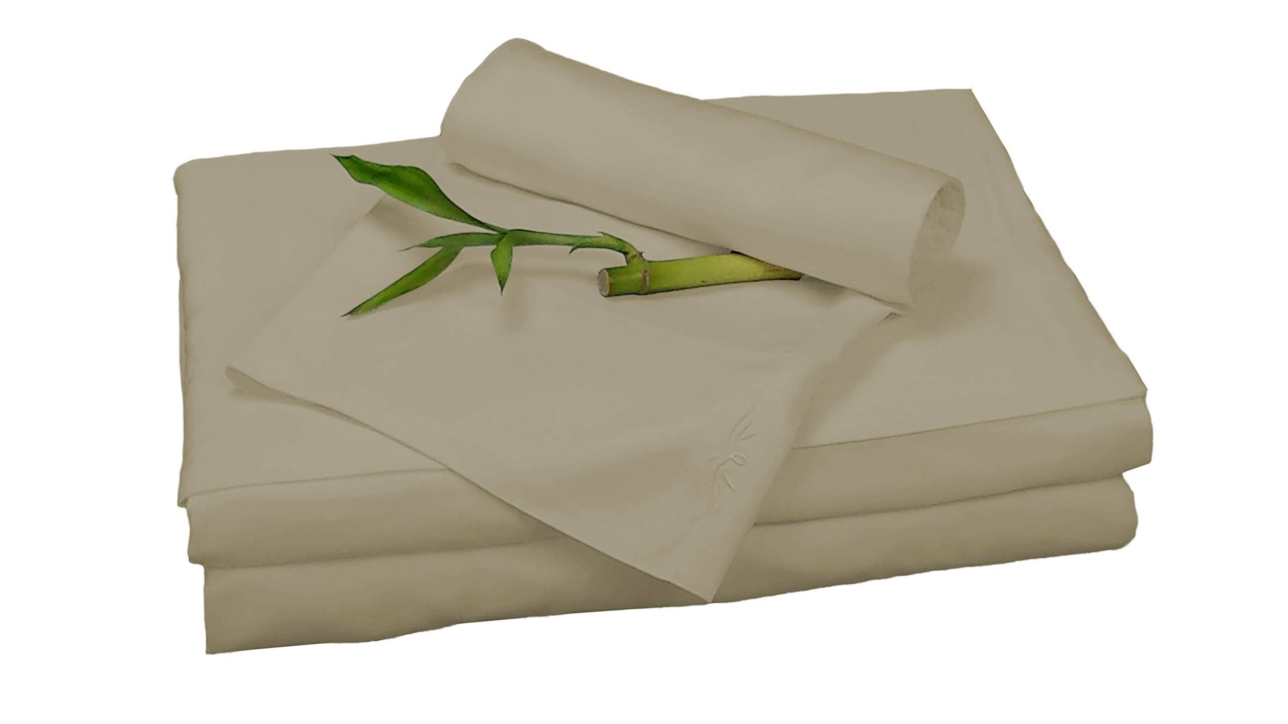 BedVoyage Rayon from Bamboo Champagne Sheet Set - Split King
