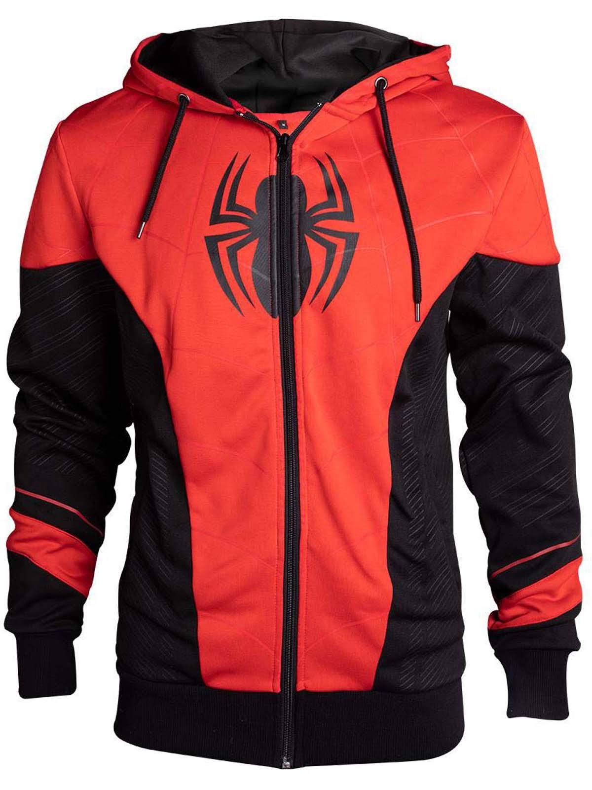 Spiderman - Red & Black Outfit Men's Hoodie