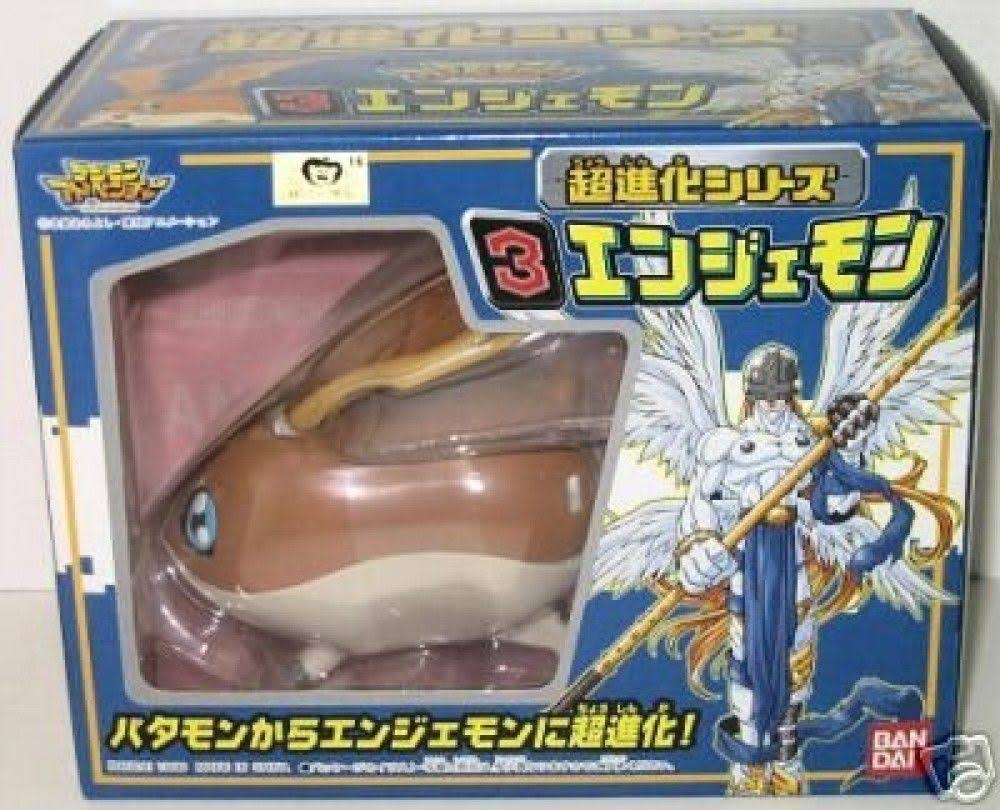 Bandai 1999 Digimon Warp Digivolving 03 Patamon Angemon Figure Super Evolution