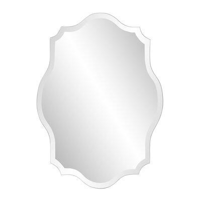 Modern & Contemporary Beveled Frameless Accent Mirror Birch Lane