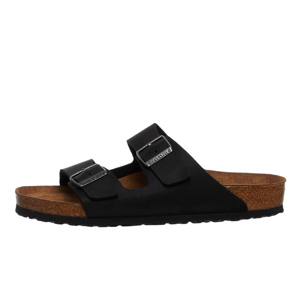 Birkenstock Arizona Softbed Oiled Leather Black