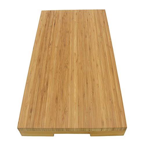 BambooMN Brand Bamboo Burner Cover/Cutting Board for Viking Cooktops, New Cut