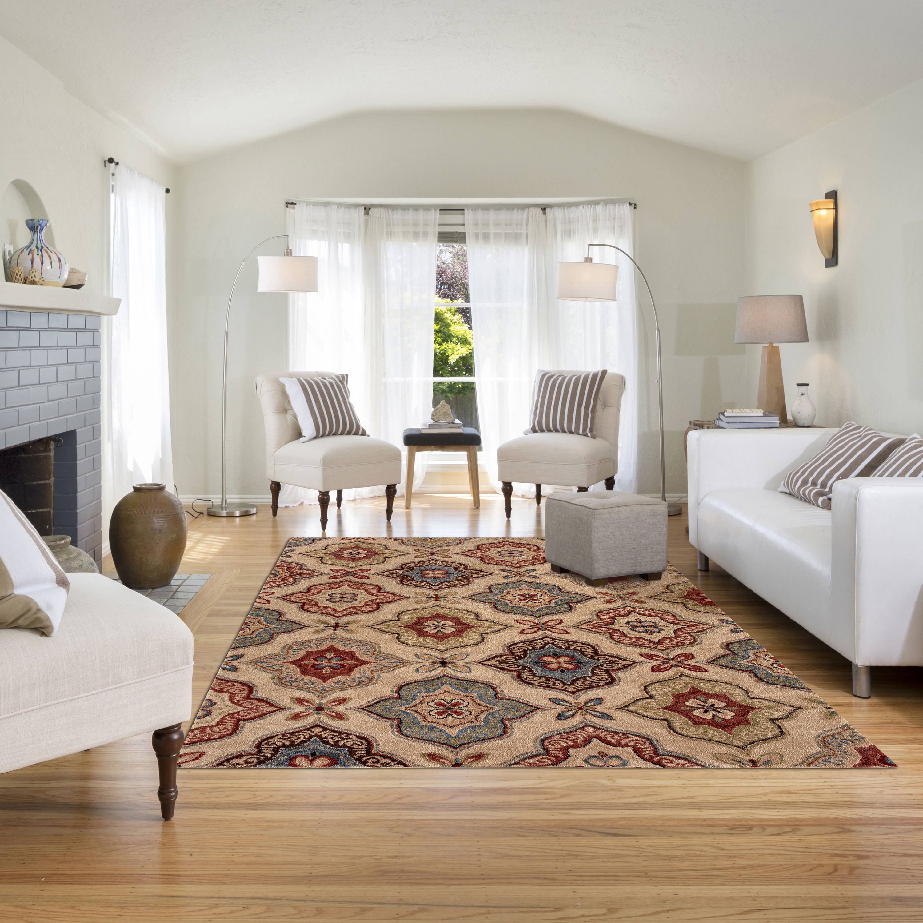 Northfield Beige/Blue Area Rug BALTA Rug Size: 7&10x22 x 10&