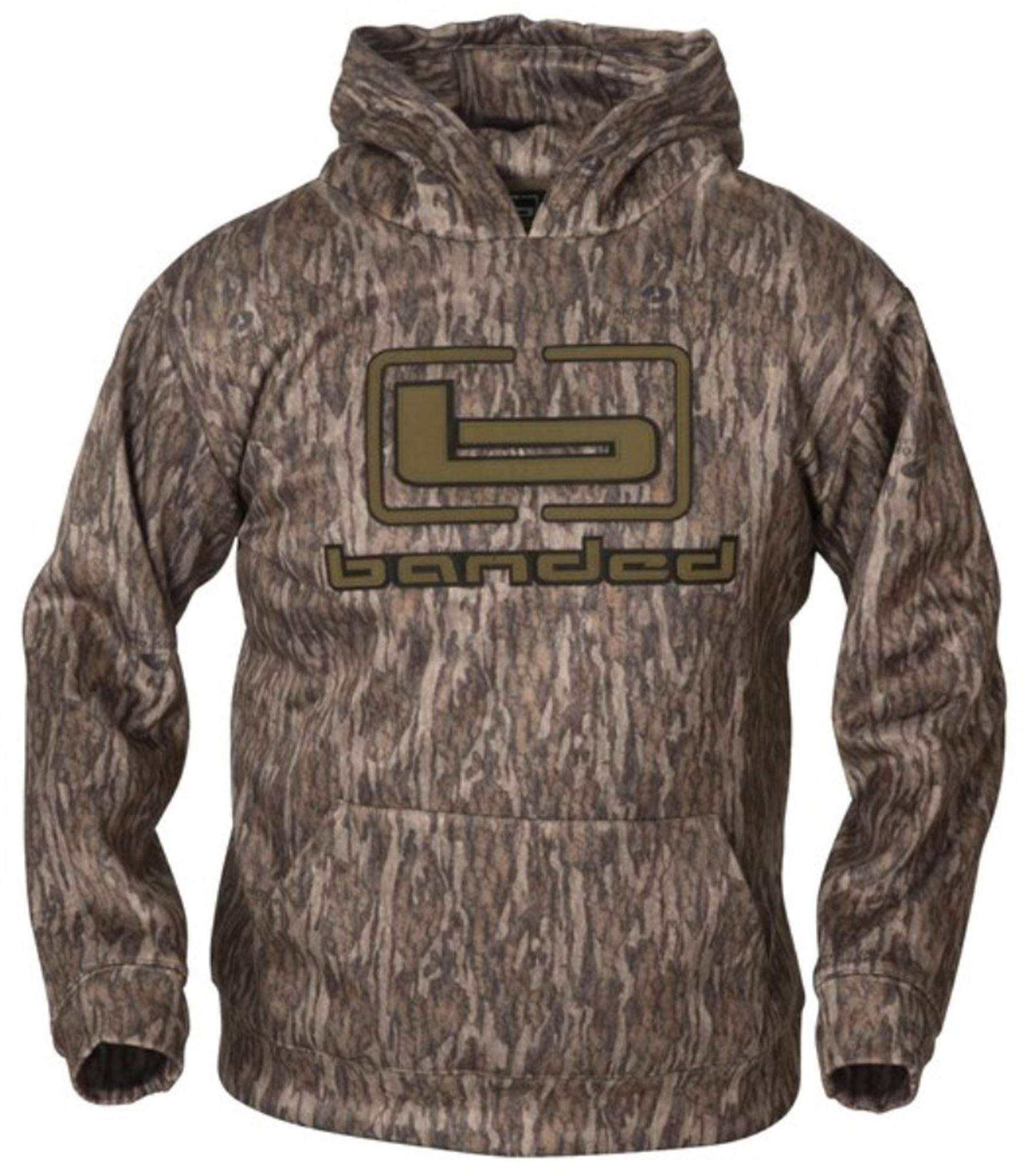 Banded B Logo Hoodie - Size S, Bottomland