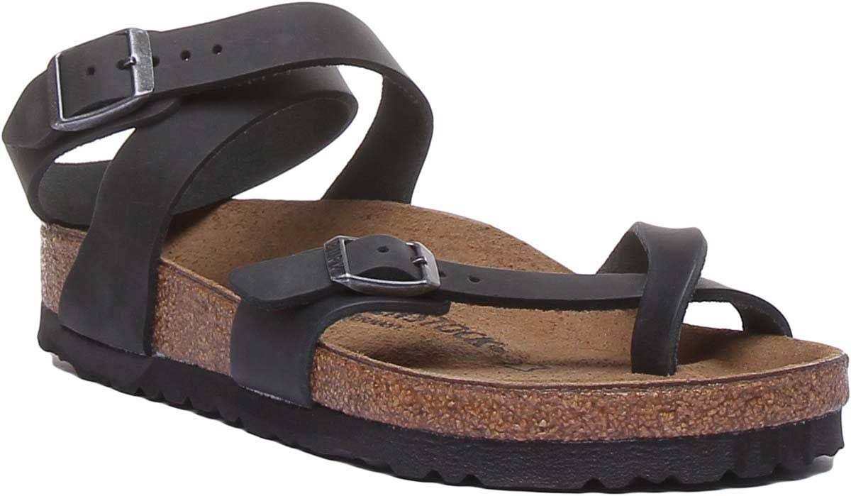 Birkenstock - YARA_OILED-LEATHER - Black / 39