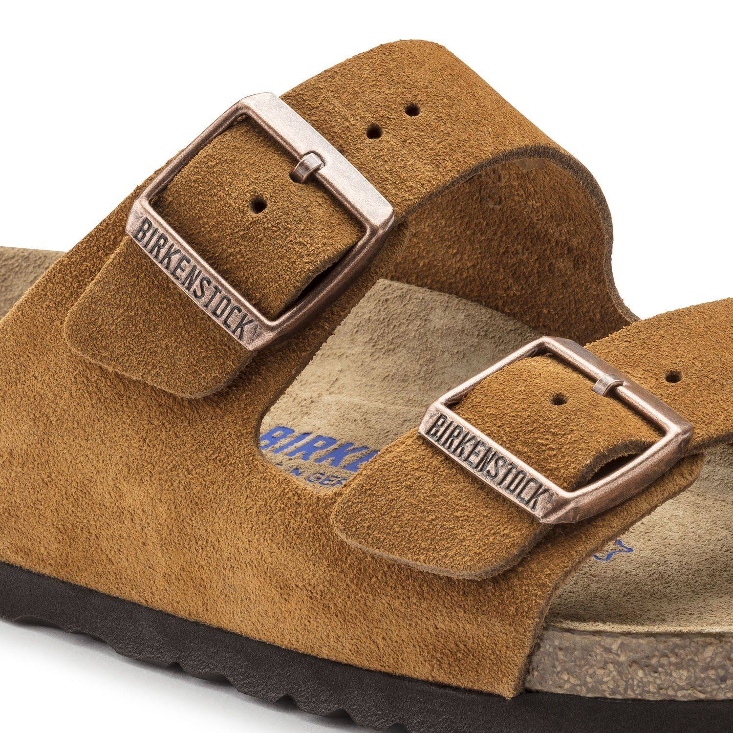 Birkenstock Arizona Soft Footbed (39 Mink Suede)