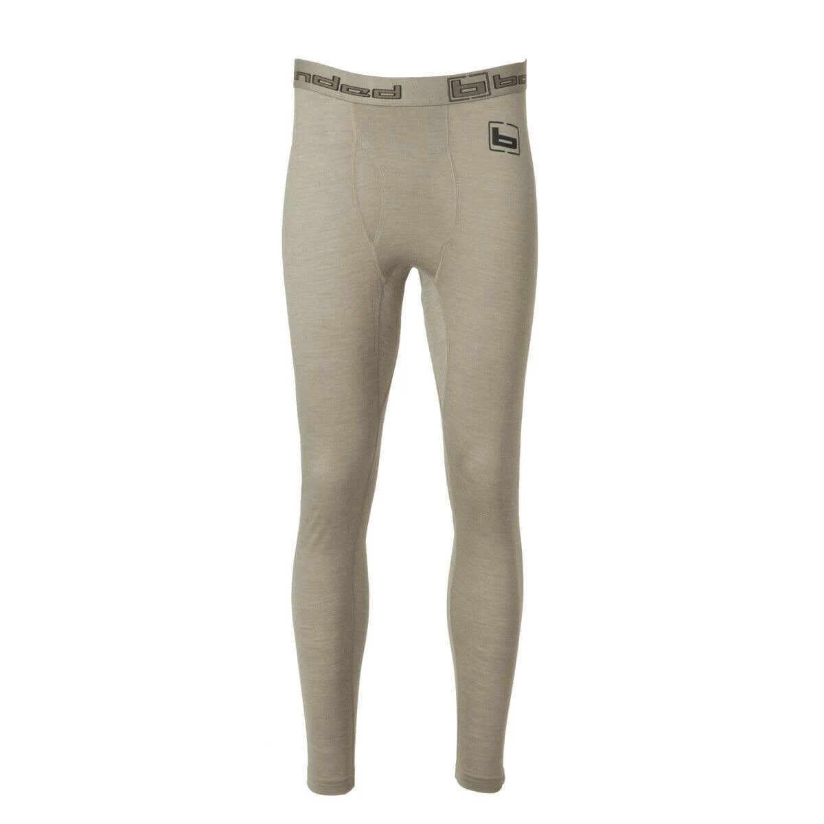 Banded Men's Base Wool Bottom-180 gram-Light Chocolate Size 2XL