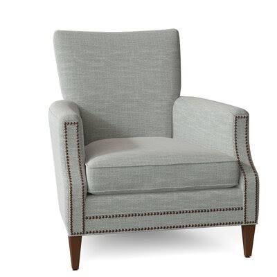 Carlitos 32x22 Wide Down Cushion Armchair Body Fabric: Conversation Capri