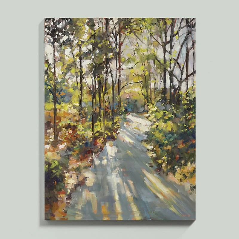 A Sunlit Stroll Stretched Canvas 48x22 x 36x22 - Ballard Designs