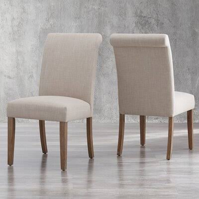 Birch Lane Abbate Upholstered Solid Back Dining Chair