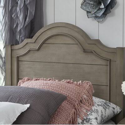 Aguayo Panel Headboard Birch LANE? Size: Twin