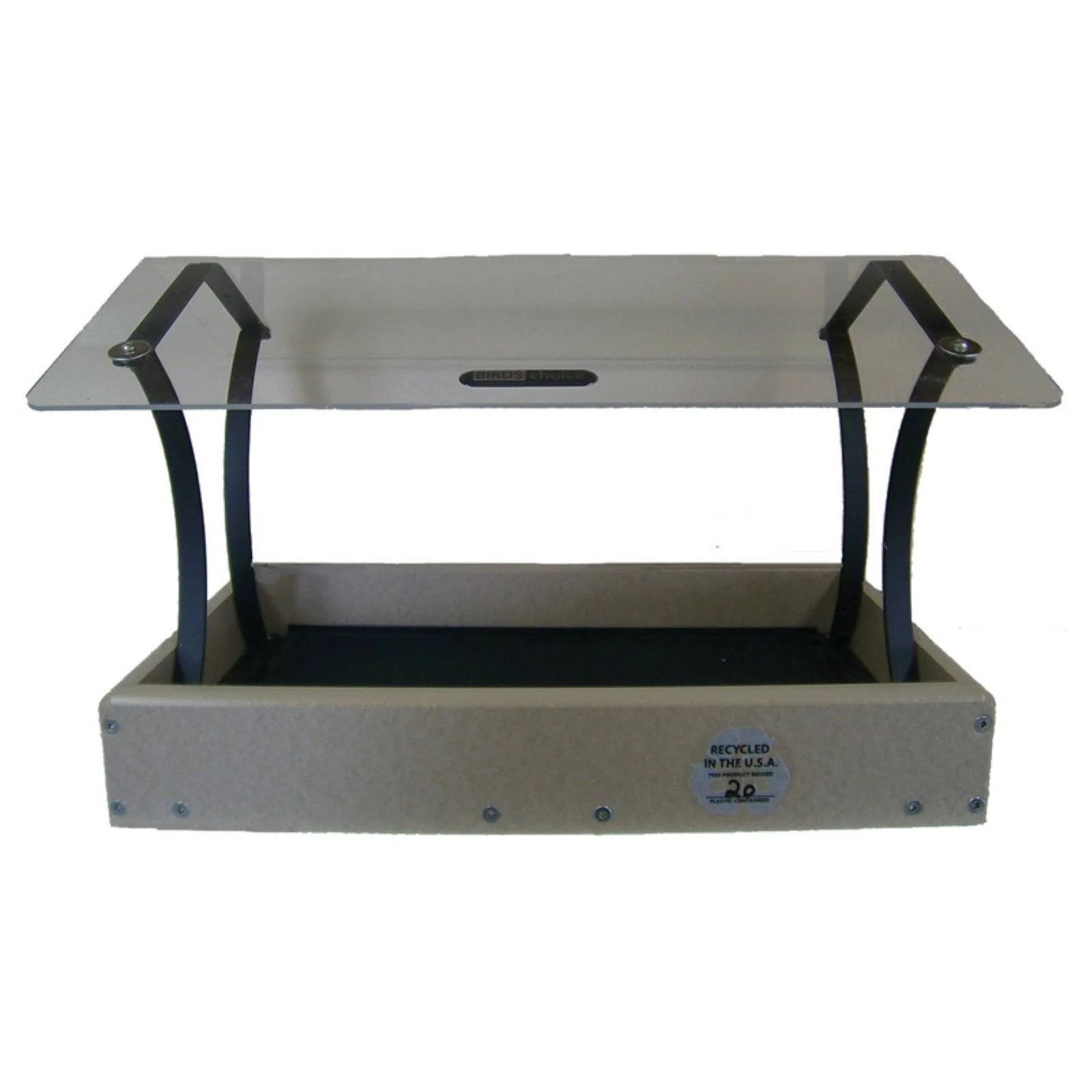 Birds Choice Recycled Fly Thru Bird Feeder
