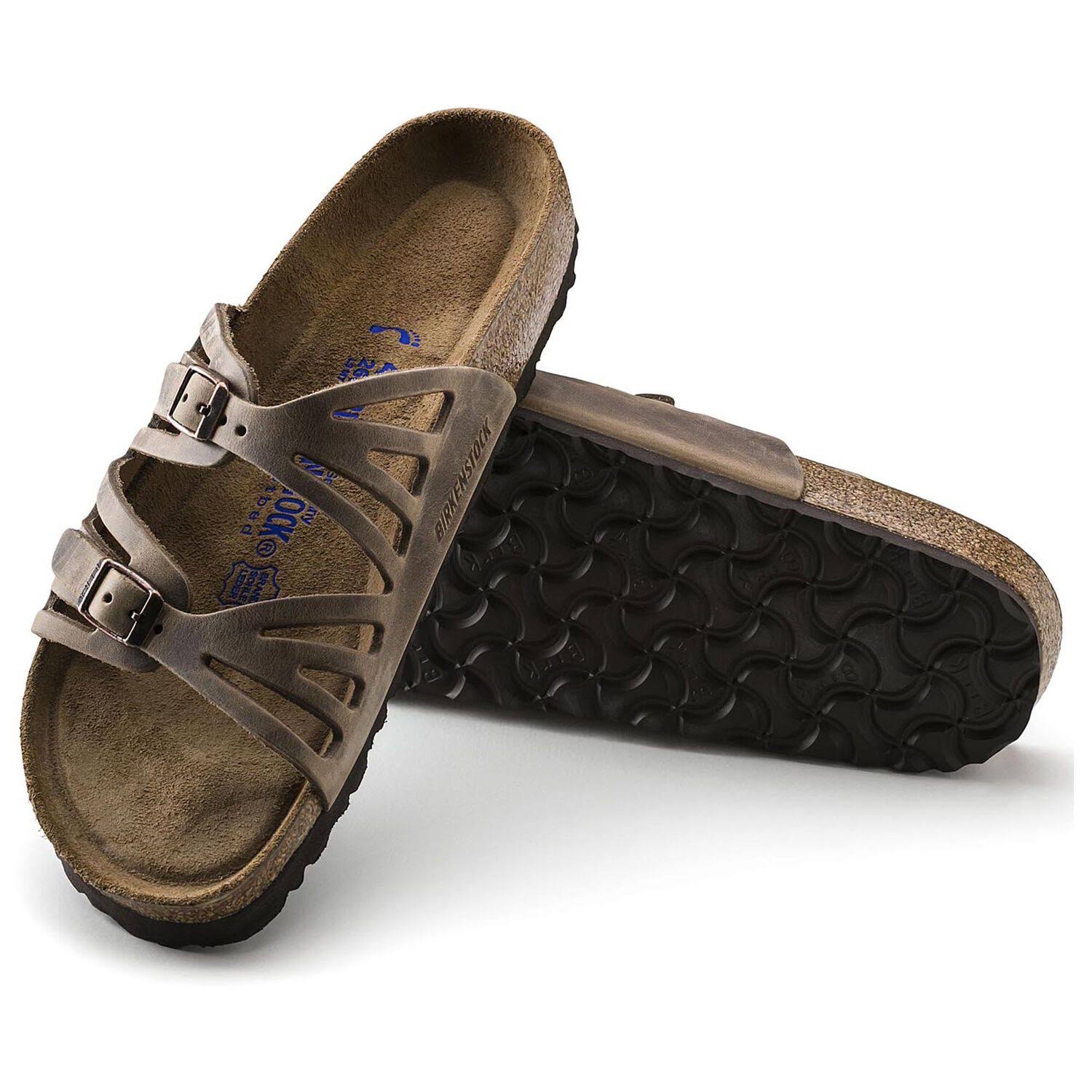 Birkenstock Granada Soft Footbed Midnight Nubuck / 36 / Regular