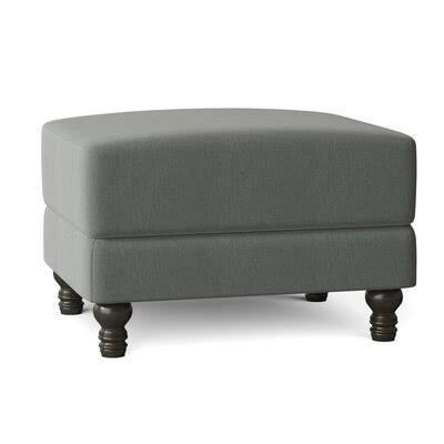 Birch Lane Montgomery 31x22 Rectangle Standard Ottoman Body Fabric: Lizzy Surf