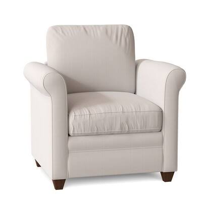 Birch Lane Allensby 35x22 Wide Armchair Body Fabric: Sunbrella Canvas Canvas