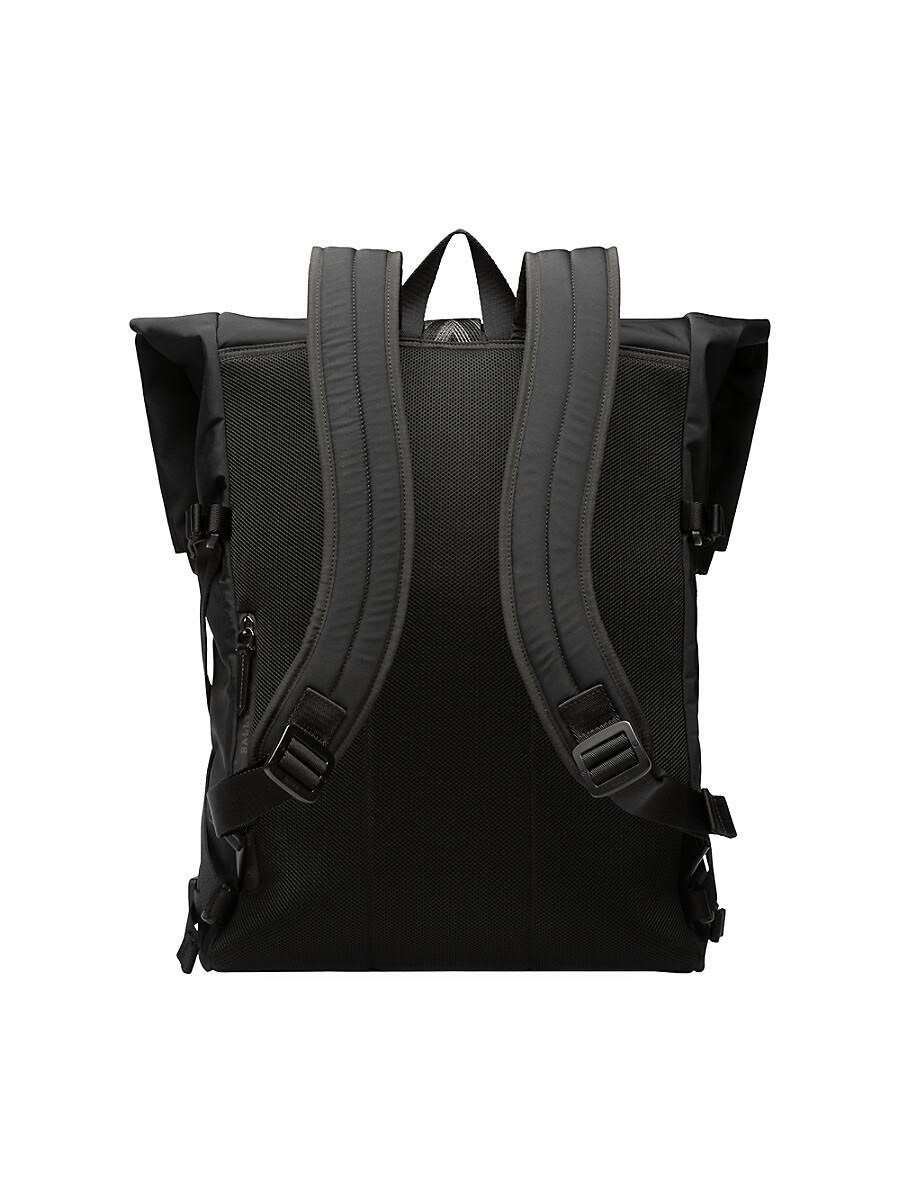 Bally Men's Reo Nylon Backpack 0400012737942 - No Size / Black