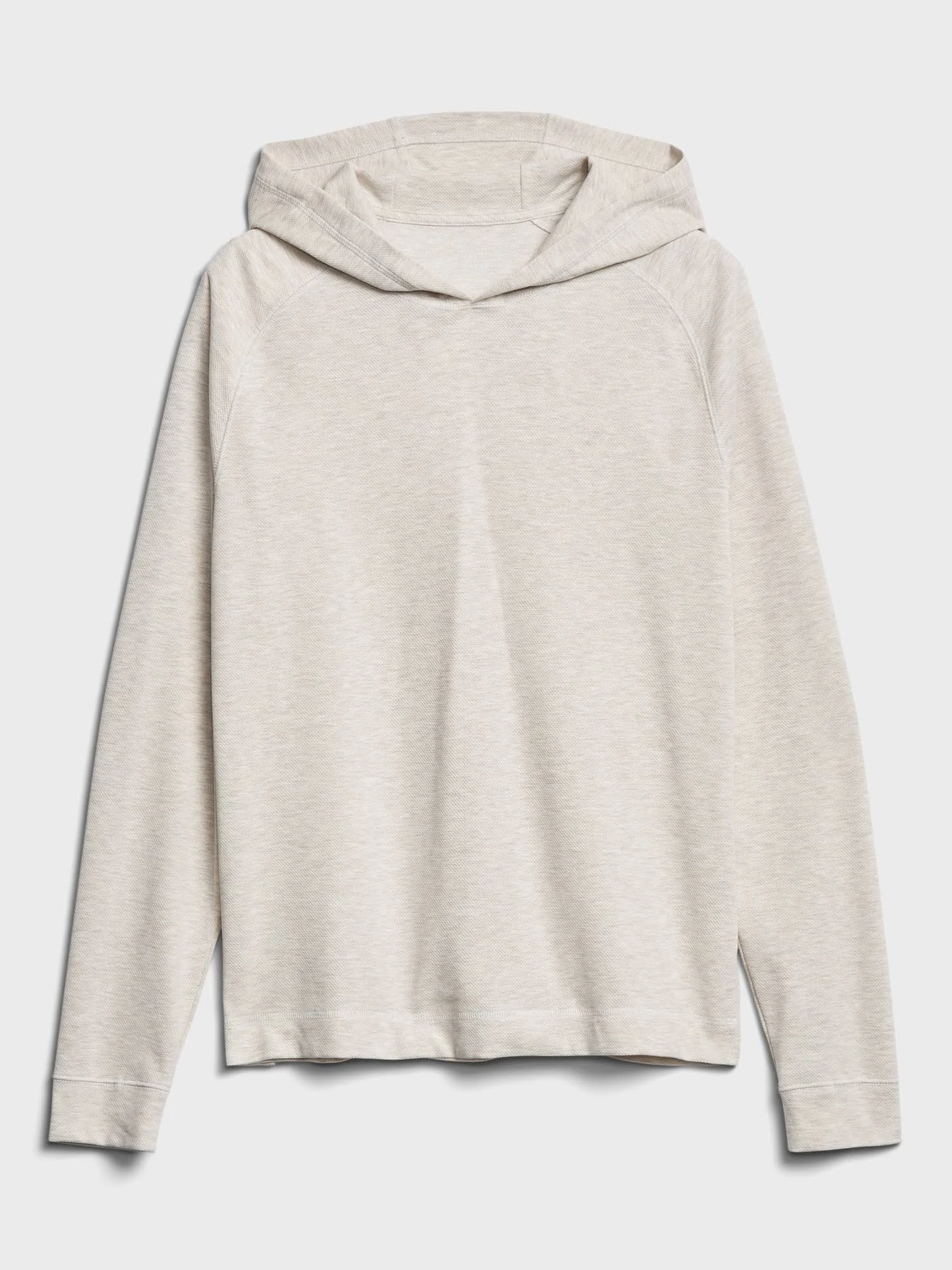 Banana Republic Men's Core Temp Mesh T-Shirt Hoodie Cream White Size M