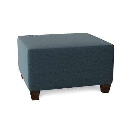Birch Lane Lise 29x22 Rectangle Standard Ottoman Body Fabric: Lizzy Prussian