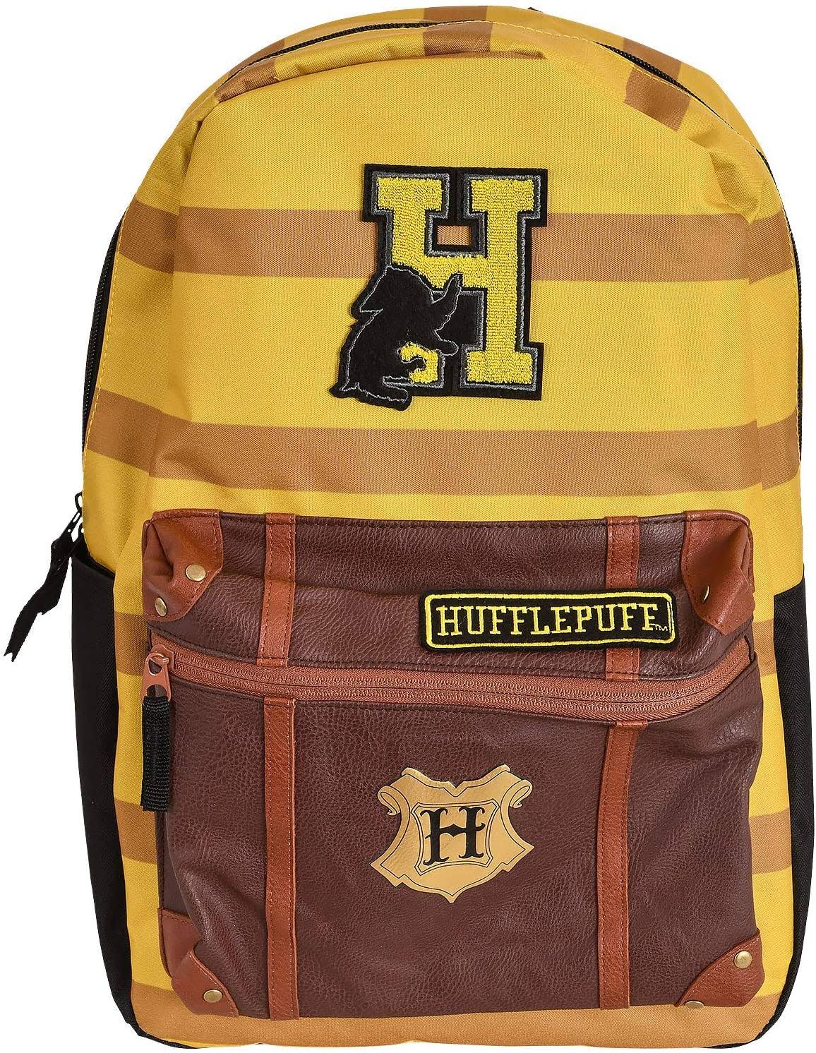 Gamesland Harry Potter Backpack Hufflepuff School 32x45x20cm Yellow Brown