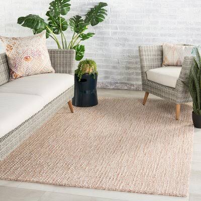 Mcclary Handmade Tan Indoor / Outdoor Area Rug Birch Lane Rug Size: Rectangle 8& x 10&