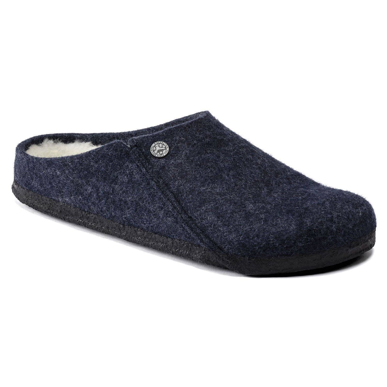 Birkenstock Zermatt Wool Felt 44.0 , Dark Blue (Unisex)