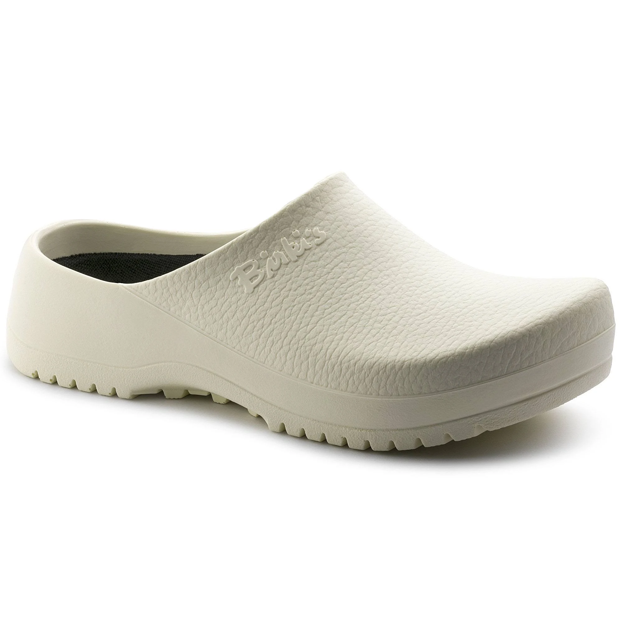 Birkenstock Super-Birki 68021 Unisex PU Occupational Clogs White