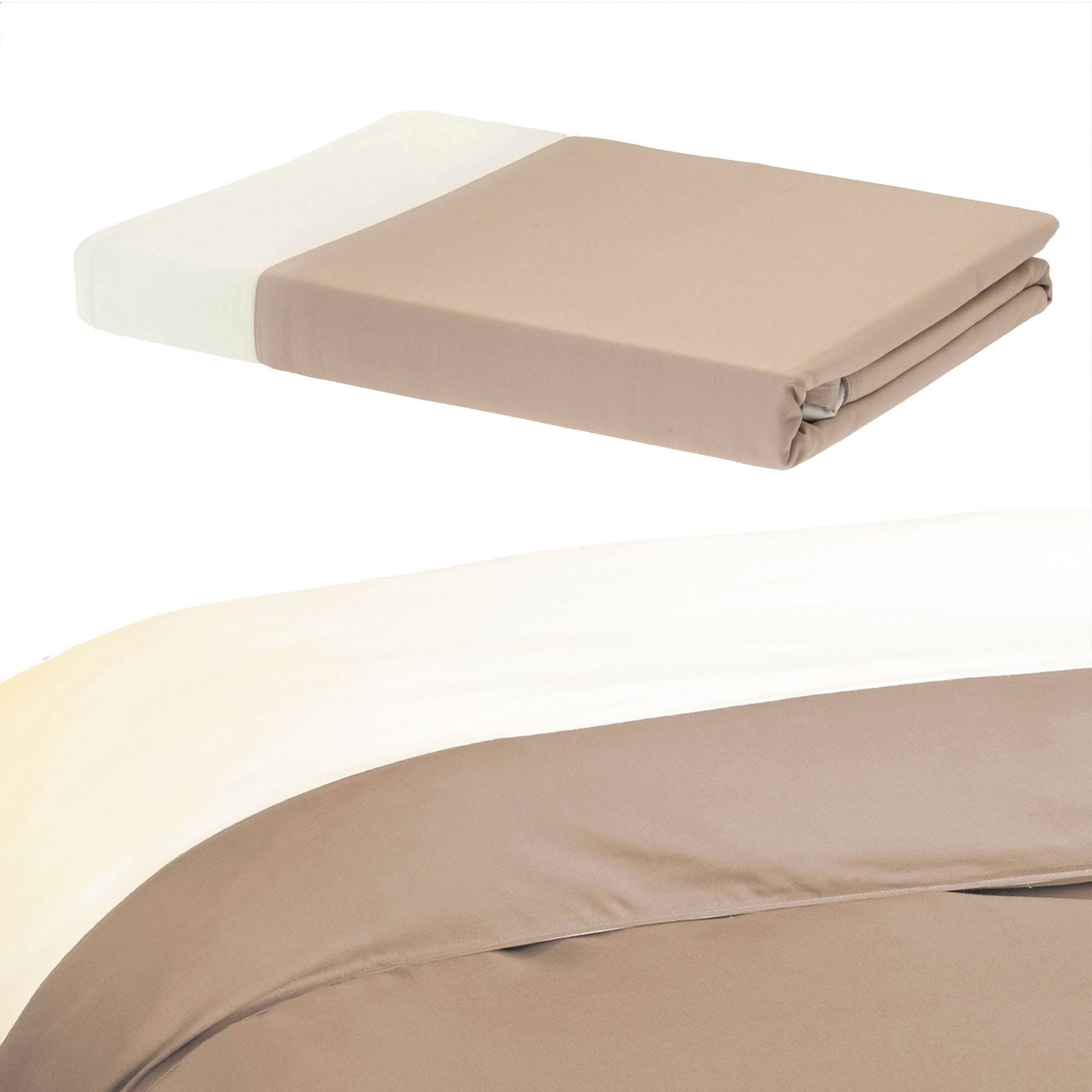 Bamboo Duvet COVER, Champagne/Ivory, Queen