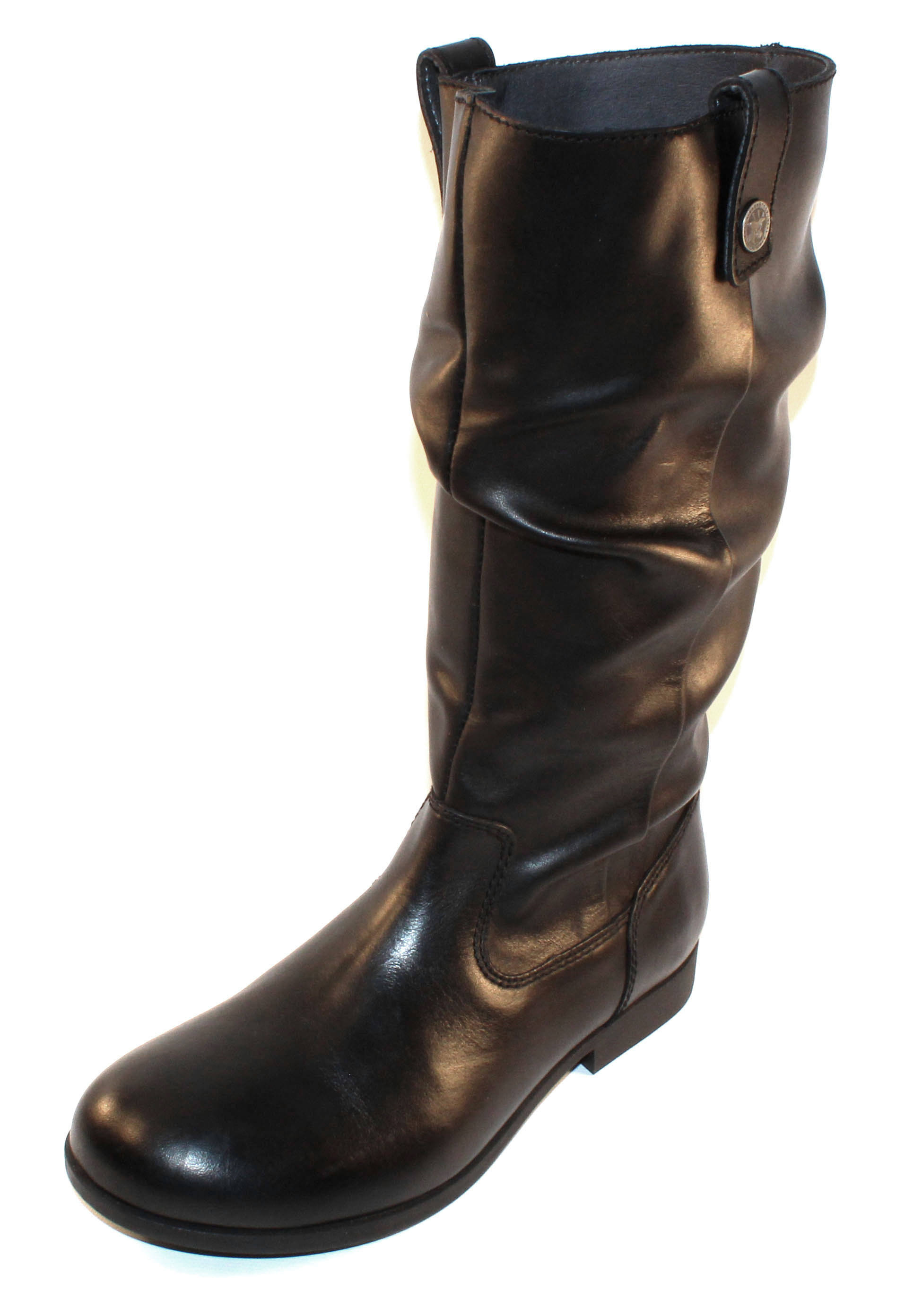 Birkenstock Women's Sarnia, Black Leather Size: 38 M