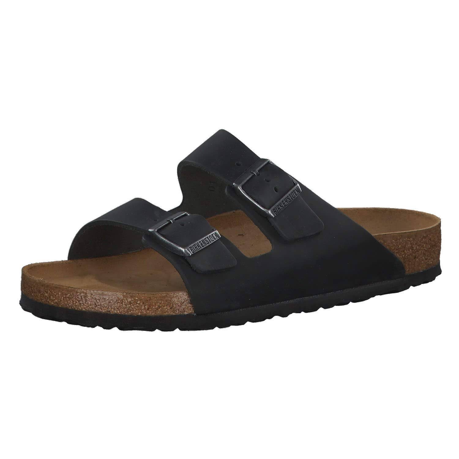 Birkenstock Arizona (40 Black Oiled Leather)