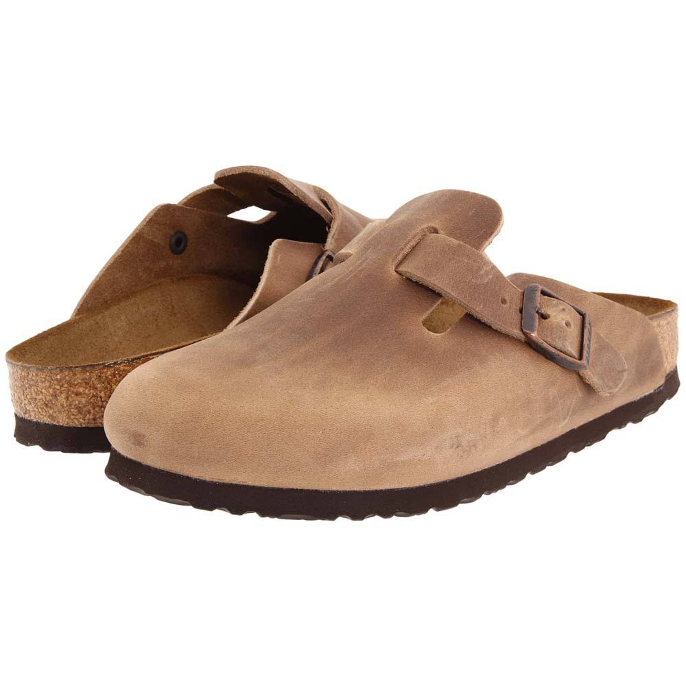 Birkenstock Boston - Oiled Leather (Unisex) Clog Shoes Tobacco Oiled Leather : 42 (US men's 9-9.5 - US Women's 11-11.5) Regular