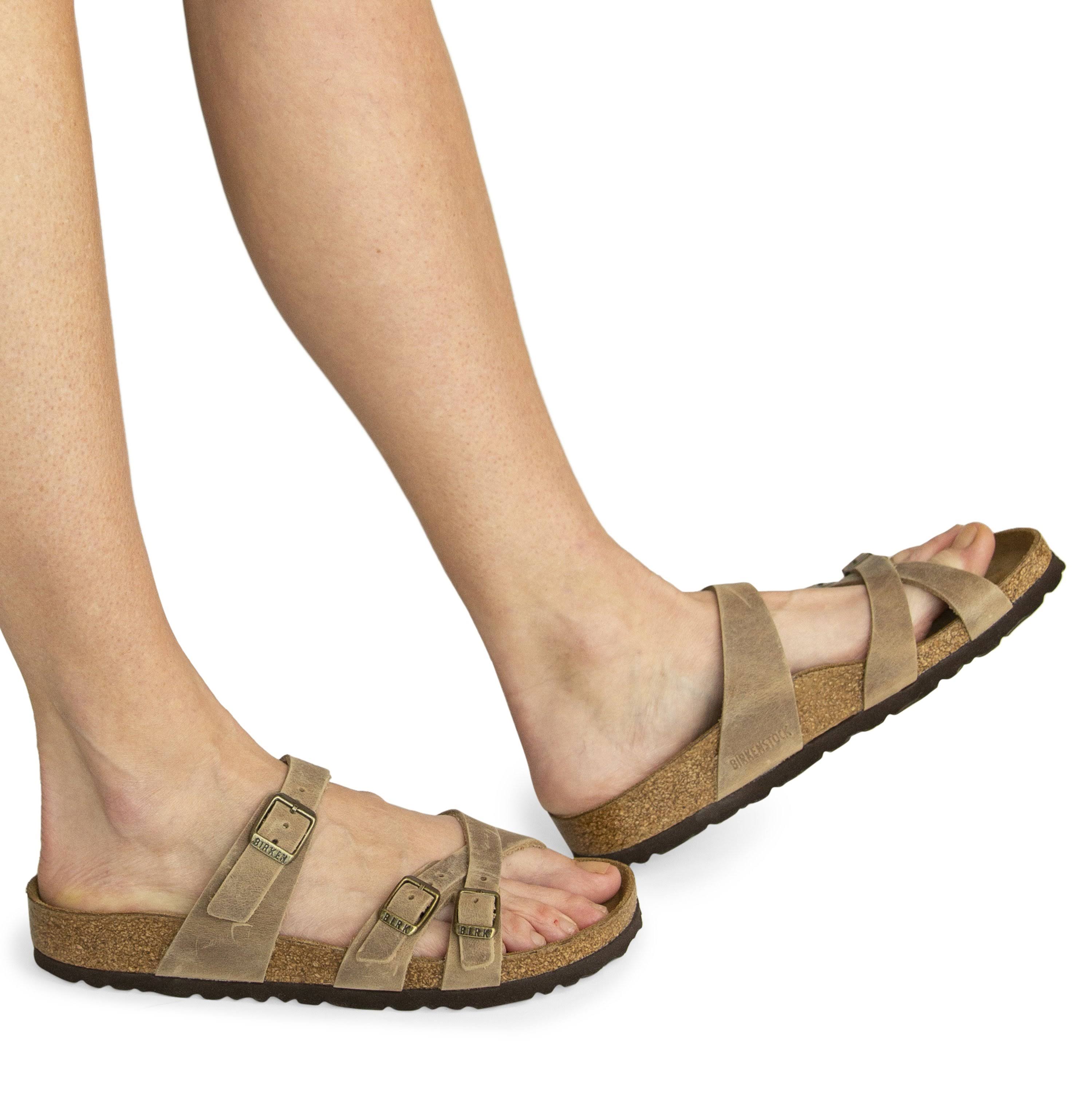 Birkenstock Women's Franca Sandal - 37 - Tobacco Oiled Leather