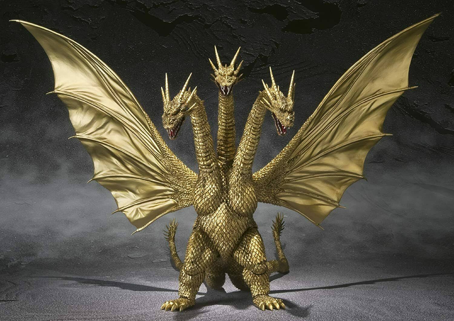 S.H.Monster Arts Godzilla King Ghidorah Action Figure