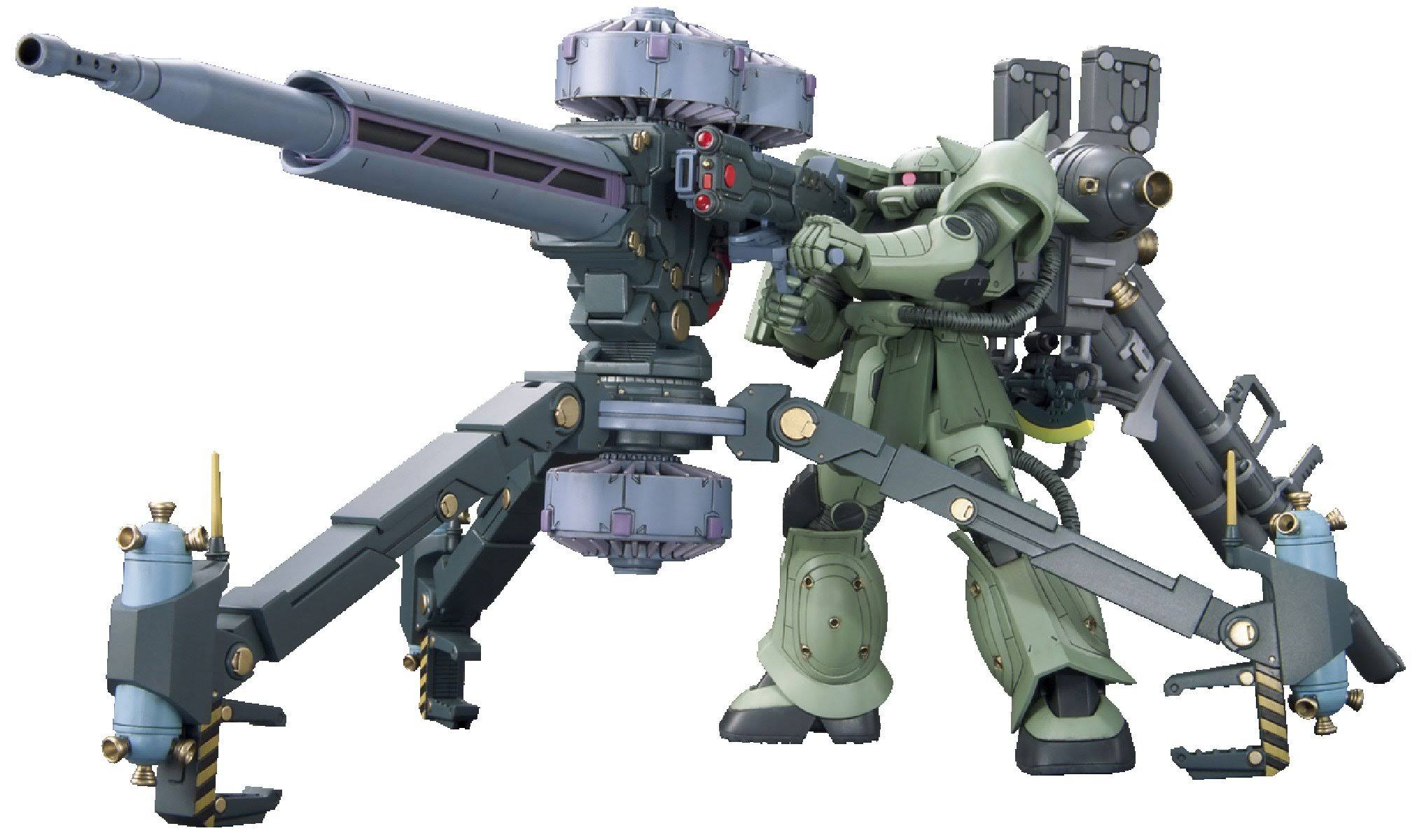 Bandai HG 1/144 MS-06 Mass Production Type Zaku + Biggugan (Gundam Thunderbolt)