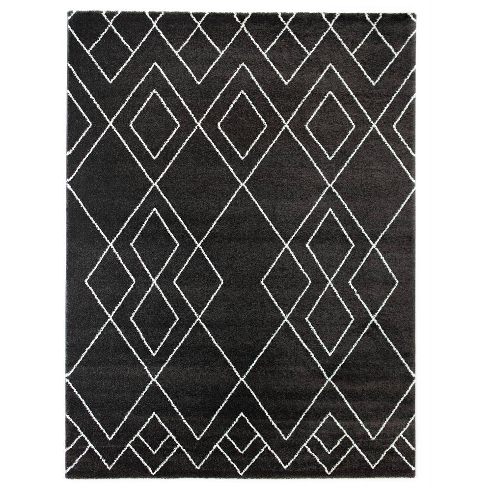BALTA Clara Black 5 ft. x 7 ft. Area Rug