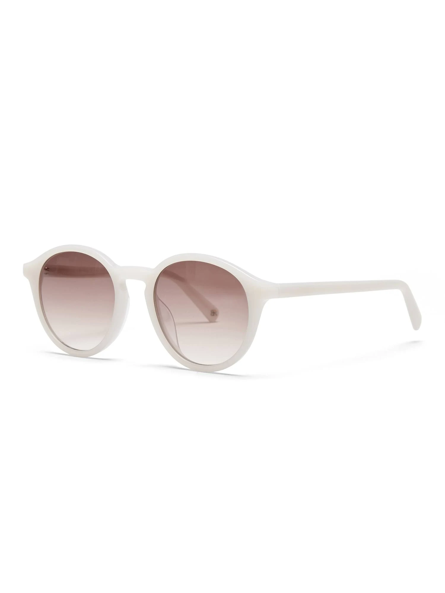 Banana Republic Women's Royce Sunglasses Soft White One Size