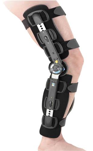 Bird & Cronin 08141613 Genu-Ranger II Adjustable Post Op Knee Brace, Regular, 24x22 Length